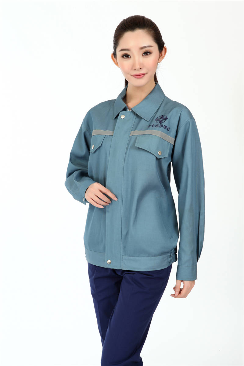 北京中交路橋建設(shè)長(zhǎng)袖工作服定做